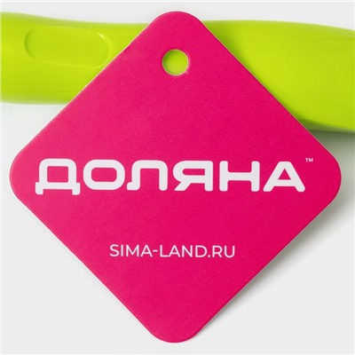 Щётка для посуды Доляна Green day, прямоугольная, 28 см