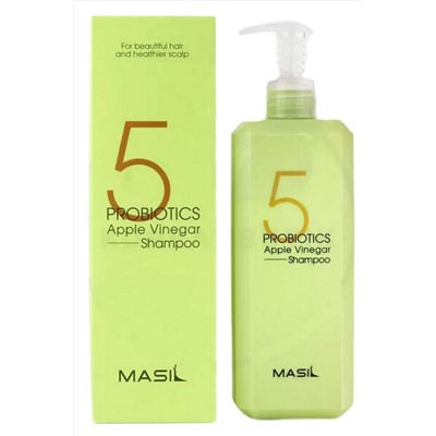 Masil Шампунь для волос от перхоти с яблочным уксусом / 5 Probiotics Apple Vinegar Shampoo, 500 мл KRISTALLER, 1110225