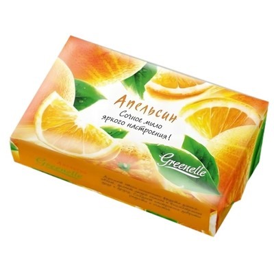 Мыло туалетное твердое АПЕЛЬСИН  90г