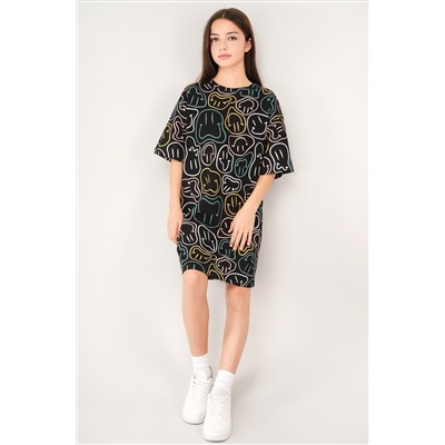 Туника оверсайз для девочки Happyfox