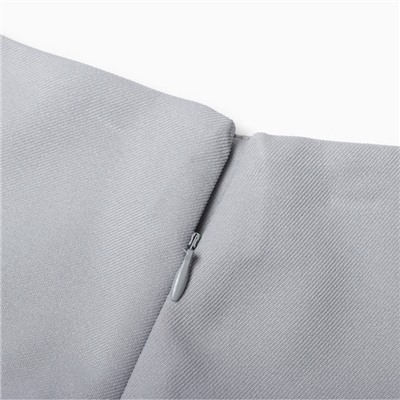 Юбка мини в складку женская MIST Base, размер 46, серая