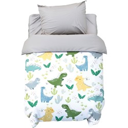 Постельное бельё ясельное «Крошка Я. Динозавры», бязь