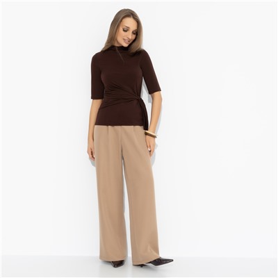 Блуза с декоративным узлом, Минимализм с намёком