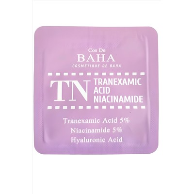 Cos De BAHA Сыворотка для лица осветляющая с транексамовой кислотой 5% / Tranexamic Serum Sample (TN) , 1,5 мл KRISTALLER, 1130092