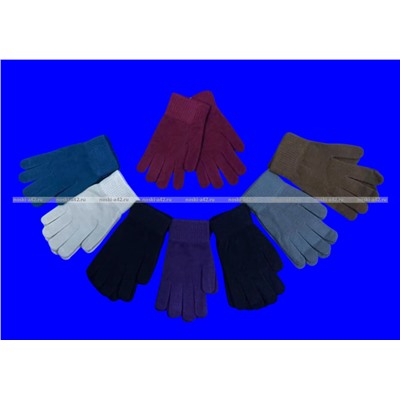 КОРОНА перчатки женские АССОРТИ с начесом арт. 7071