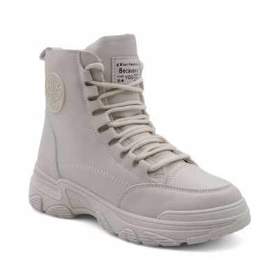 Ботинки М883-3 светло-бежевые