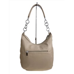 Женская сумка из искусственной кожи, цвет бежевый