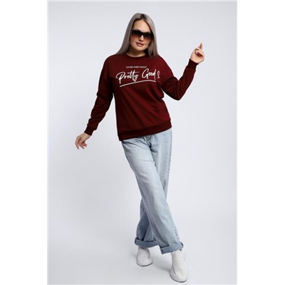 Толстовка 80048 (Бордовый)