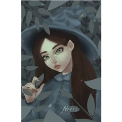 Записная книжка А5  96л клетка "Волшебница (Эксклюзив)" КЗФ5964050 Эксмо