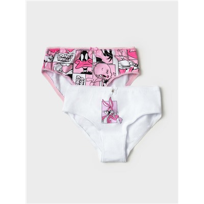 Трусы трикотажные для девочек, 2 шт в комплекте