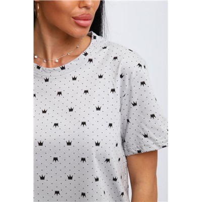 Пижама женская 307 (Светло серый)