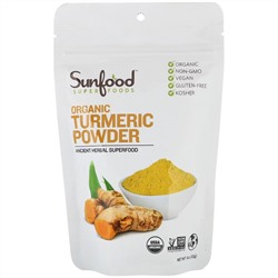 Sunfood, Organic Turmeric Powder, 4 oz (113 g)