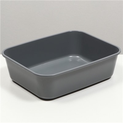 Туалет Сима без сетки 29×38×10.5 см серый FIX