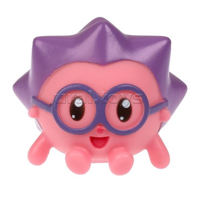 Игрушка пластизоль для ванны "Малышарики Ежик" 1 шт. сетка