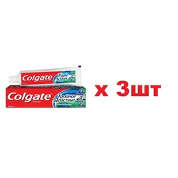 Colgate зубная паста 100мл Тройное действие Натуральная мята 3шт