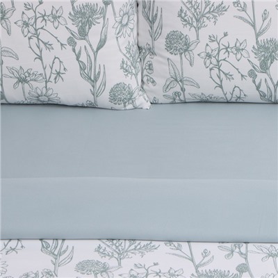 Постельное бельё 1.5-спальное LoveLife Summer day, жатка