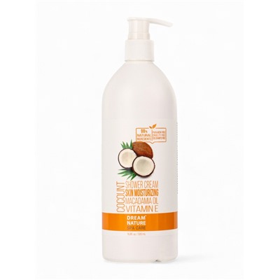 Подарочный набор женский DREAM NATURE SPA CARE оздоровление, гель для душа и шампунь по 500 мл, кокос