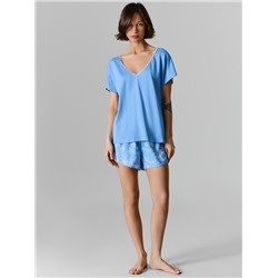 КОМПЛЕКТ ЖЕНСКИЙ (ФУТБОЛКА, ШОРТЫ) 592544