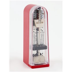 Метроном механический Music Life 3.5×5×11 см красный