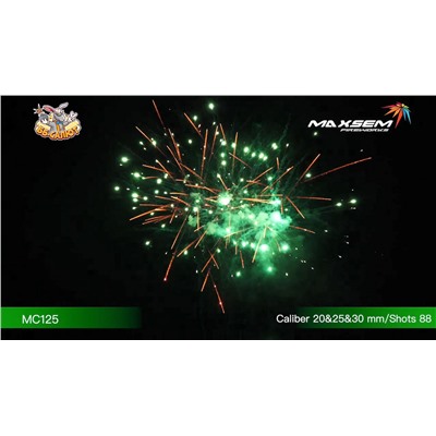 Фейерверк MC125 Afterparty (0,8", 1", 1,2" х 88)