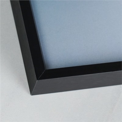 Фоторамка 30х40 алюминиевая /  O724 чёрный  /