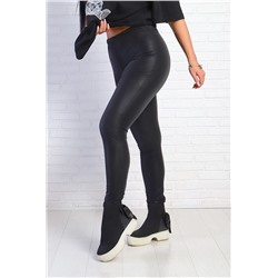 Легинсы 24658 (Черный узор)