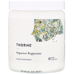 Thorne Research, Бисглицинат магния, 237 г (8,4 унции)