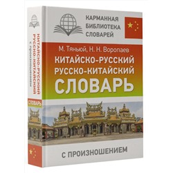 АСТ Н. Н. Воропаев, М.Тяньюй "Китайско-русский русско-китайский словарь с произношением"