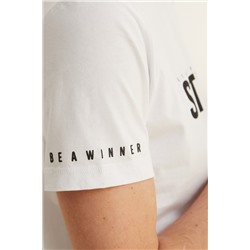 Фуфайка (футболка) муж BeGood SS23MJ294 белый