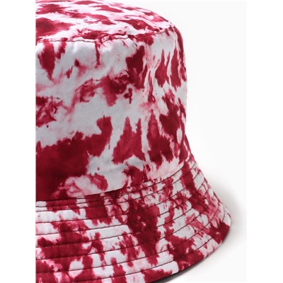 Панама мужская, цвет красный, размер 56-58