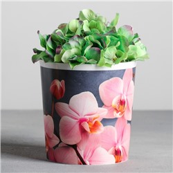 Кашпо для цветов «Орхидея», 1.6 л, d=14 см, h=14 см, пластиковое