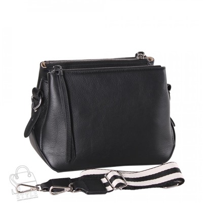 Сумка женская кожаная 79022NN black Natale Navetta