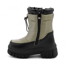 Дутики зимние В5012-16 зеленые