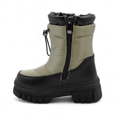 Дутики зимние В5012-16 зеленые