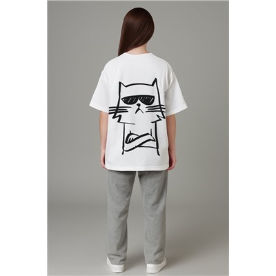 Детская футболка оверсайз Happyfox