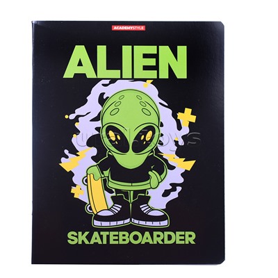 Тетрадь 48л. клетка "Пришельцы"