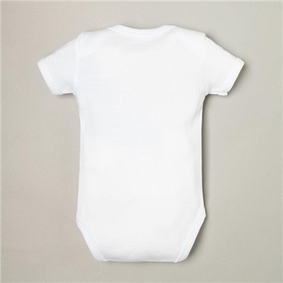 Боди Крошка Я «Первый НГ», рост 68-74 см, белое