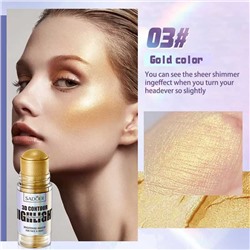 SADOER  ​Хайлайтер-стик для сияющего покрытия 3D Contour Highlighter,  тон 03
