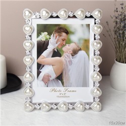 Фоторамка 15x20 Сердце / CZ-081-2C /уп 60/