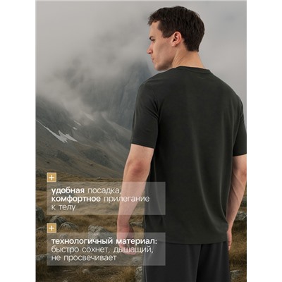 Футболка мужская Resport, бифлекс, размер XXL (54), зелёная