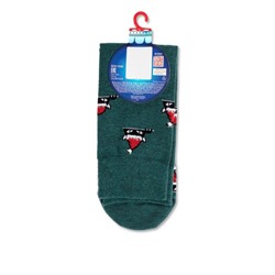 Носки мужские DIWARI Новогодние носки с пушистой нитью «Xmas cat»