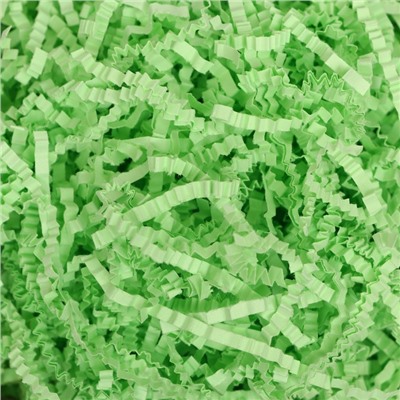 Наполнитель бумажный для подарков, салатовый, 1000 г