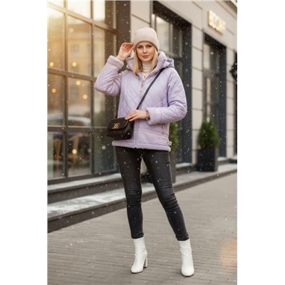 Куртка "Классика" верблюжья шерсть, арт.309 (Сиреневый)