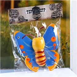 Оконный термометр «Бабочка», пластиковый, «Добропаровъ»