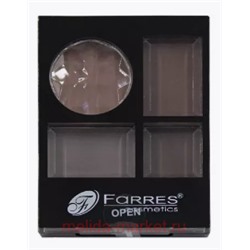 Farres Тени 4-цвета тон 01 коричневые 1011