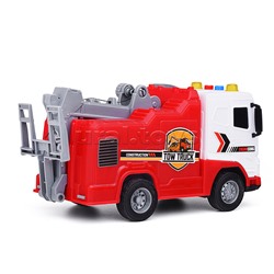 Машина "Инжинерная" 1:20 (свет, звук) в коробке (красный)