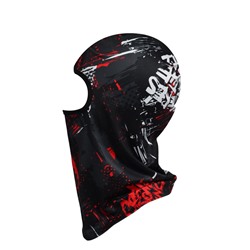 Маска-балаклава Crazy, размер универсальный, чёрная