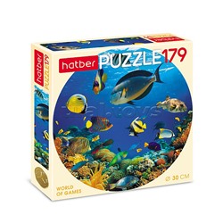 Пазлы круглые Океан (179)