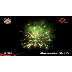 Фейерверк РС7385 Магия серебра (1,1" х 48)