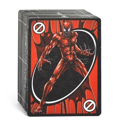 Карточная игра "Супергерои" UNO минута 92х130х22 мм.